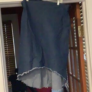 Denim Blue Skirt
